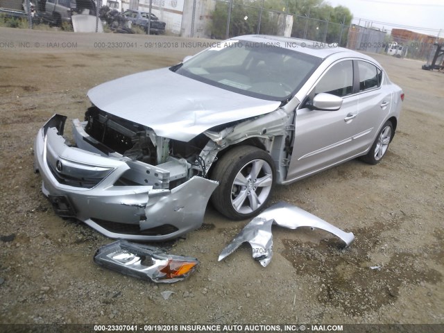 19VDE1F39FE005734 - 2015 ACURA ILX 20 SILVER photo 2