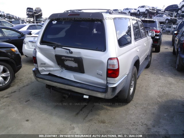 JT3GN86R3V0046065 - 1997 TOYOTA 4RUNNER SR5 SILVER photo 4