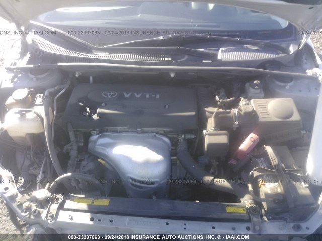 JTKDE177450006251 - 2005 TOYOTA SCION TC 银色 照片 10