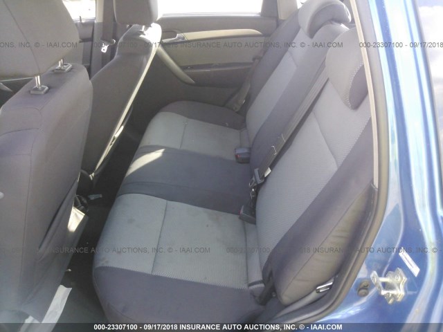 KL1TD66E99B340912 - 2009 CHEVROLET AVEO LS/LT ლურჯი ფოტო 8