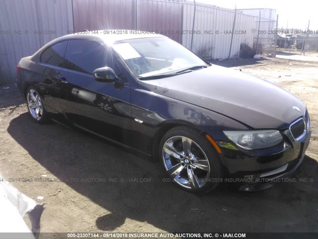 WBAKE5C56BE429578 - 2011 BMW 328 I SULEV BLACK photo 1