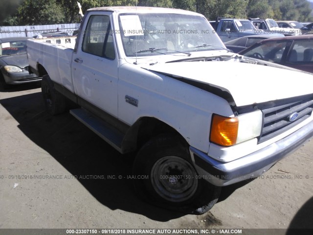 1FTHF26L9HPA57797 - 1987 FORD F250 WHITE photo 1