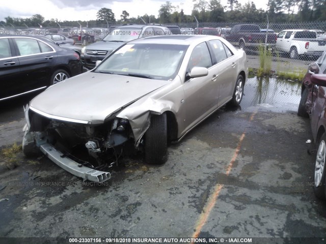 1G6DW677260185962 - 2006 CADILLAC STS GOLD photo 2