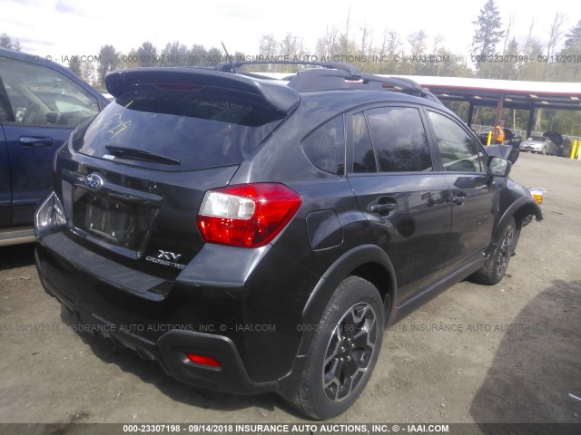 JF2GPAFC7F8328061 - 2015 SUBARU XV CROSSTREK 2.0 PREMIUM GRAY photo 4