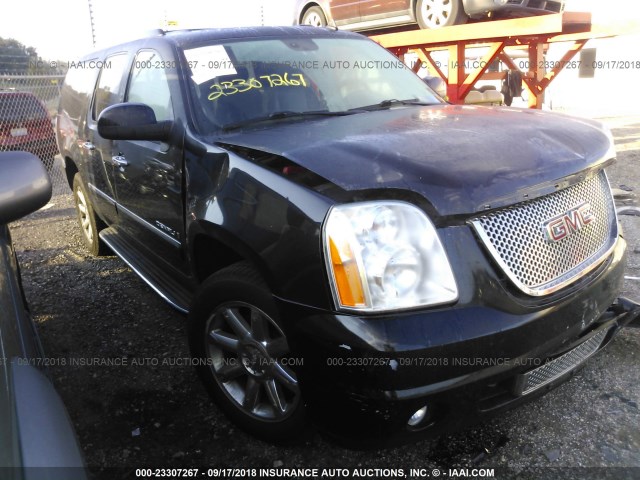 1GKFK06279R237160 - 2009 GMC YUKON XL DENALI BLACK photo 1