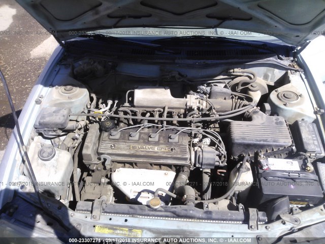 1NXAE09B5RZ199140 - 1994 TOYOTA COROLLA LE/DX 蓝色 照片 10