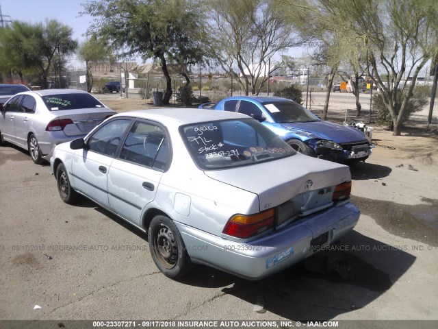 1NXAE09B5RZ199140 - 1994 TOYOTA COROLLA LE/DX 蓝色 照片 3