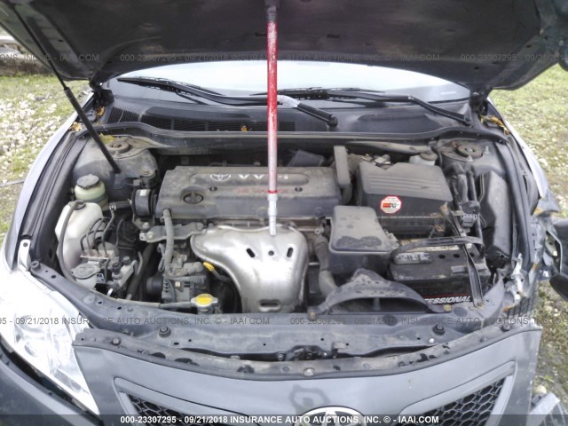 4T1BE46K57U628158 - 2007 TOYOTA CAMRY NEW GENERAT CE/LE/XLE/SE GRAY photo 10