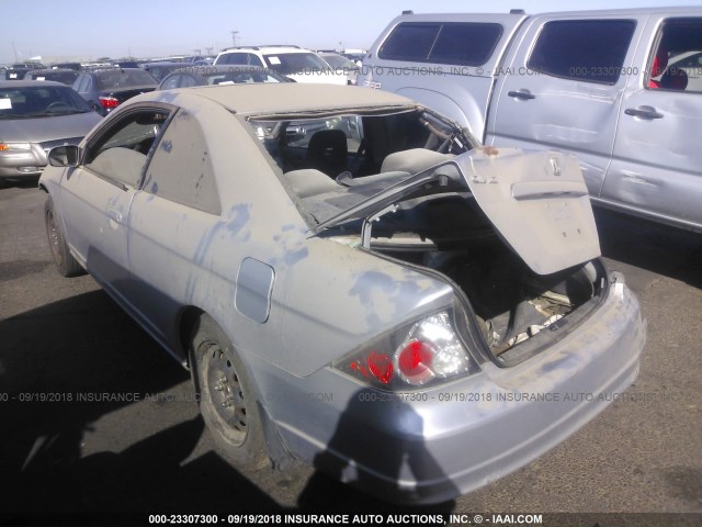 1HGEM21981L027189 - 2001 HONDA CIVIC SI/EX SILVER photo 3