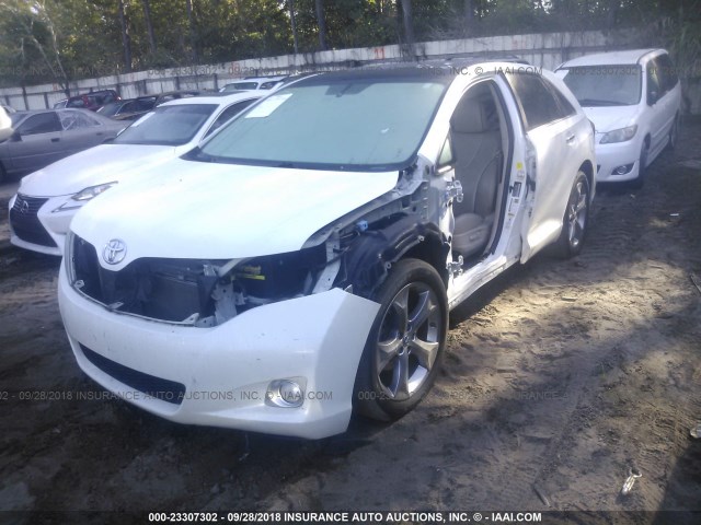 4T3ZK3BB5AU031260 - 2010 TOYOTA VENZA WHITE photo 6