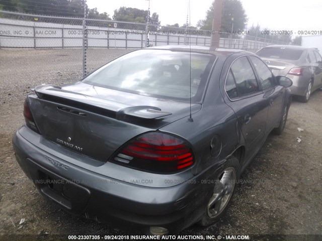 1G2NG52E24M692143 - 2004 PONTIAC GRAND AM SE2 GRAY photo 4