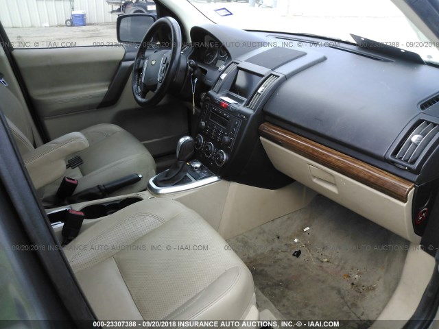 SALFT2BN7AH206644 - 2010 LAND ROVER LR2 HSE TECHNOLOGY GREEN photo 5