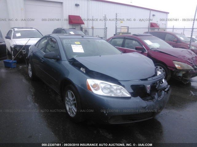 1G2ZG558164249217 - 2006 PONTIAC G6 SE1 BLUE photo 1