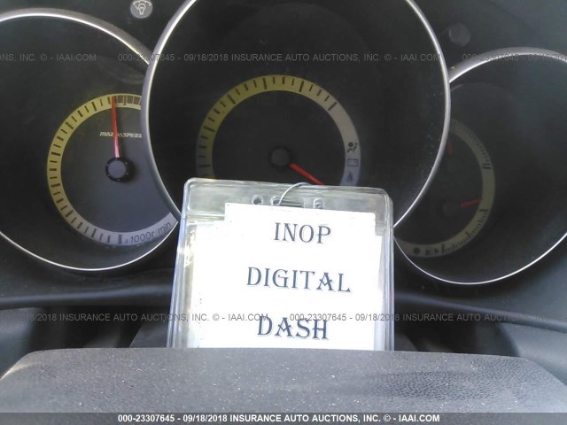 JM1BK34M971686075 - 2007 MAZDA SPEED 3 BLACK photo 7