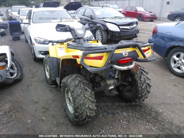 3JBEKCM10DJ000284 - 2013 CAN-AM OUTLANDER YELLOW photo 3