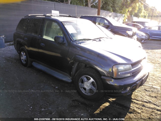 1GNDT13SX42393289 - 2004 CHEVROLET TRAILBLAZER LS/LT 灰色 照片 1