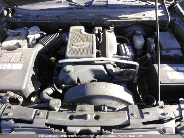 1GNDT13SX42393289 - 2004 CHEVROLET TRAILBLAZER LS/LT 灰色 照片 10