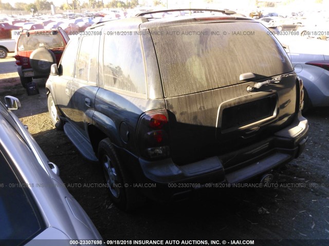 1GNDT13SX42393289 - 2004 CHEVROLET TRAILBLAZER LS/LT 灰色 照片 3