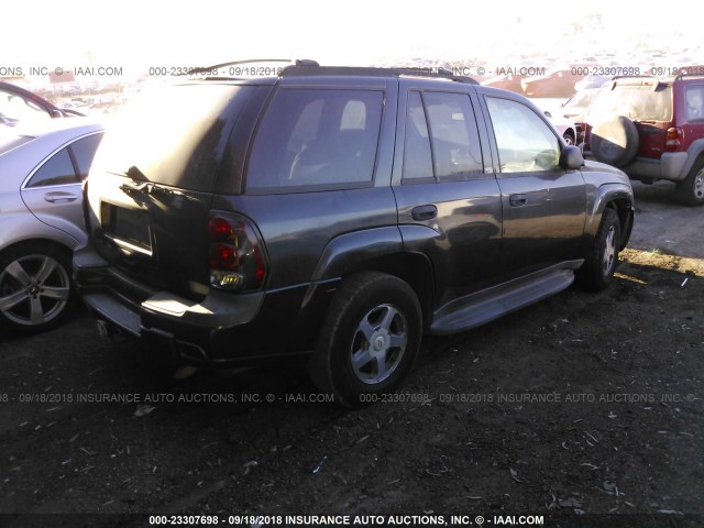 1GNDT13SX42393289 - 2004 CHEVROLET TRAILBLAZER LS/LT 灰色 照片 4