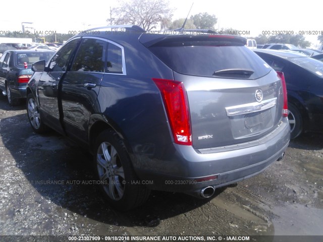 3GYFNCEY8AS507566 - 2010 CADILLAC SRX PREMIUM COLLECTION GRAY photo 3