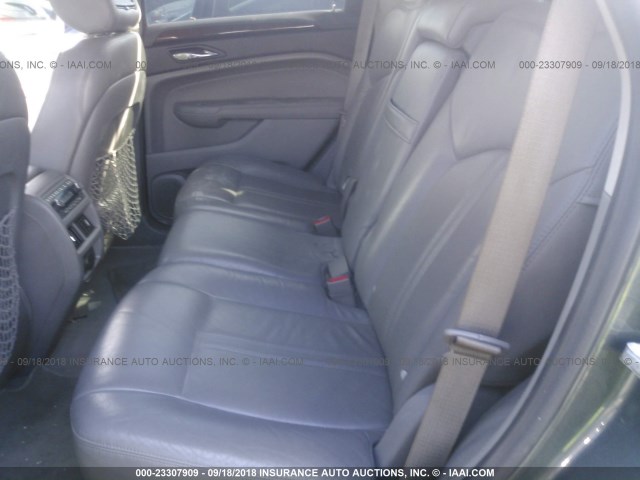 3GYFNCEY8AS507566 - 2010 CADILLAC SRX PREMIUM COLLECTION GRAY photo 8