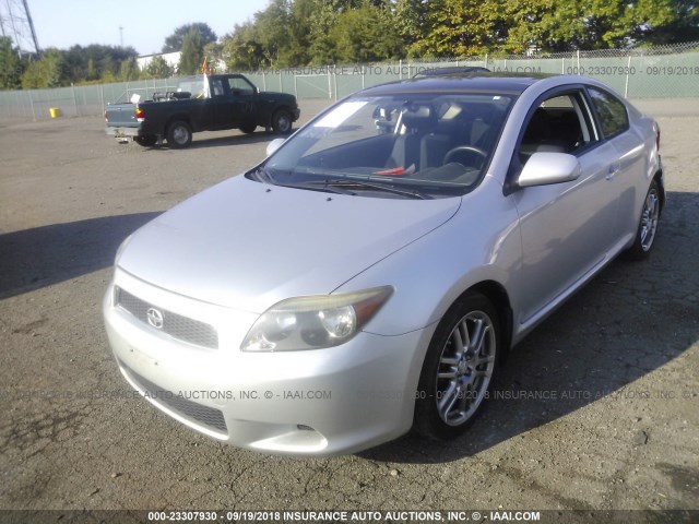 JTKDE177X60121292 - 2006 TOYOTA SCION TC 银色 照片 2