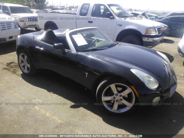 1G2MB35B48Y131473 - 2008 PONTIAC SOLSTICE BLACK photo 1