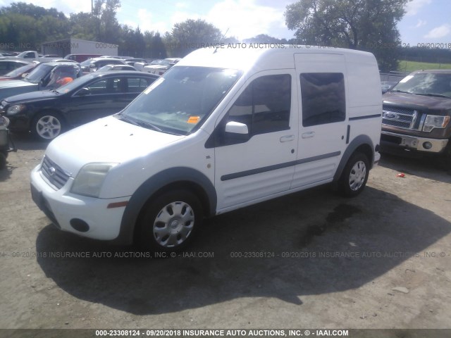 NM0KS9BN7CT106882 - 2012 FORD TRANSIT CONNECT XLT WHITE photo 2