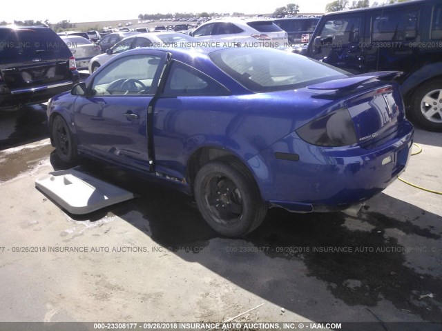 1G2AN15B877293786 - 2007 PONTIAC G5 GT BLUE photo 3