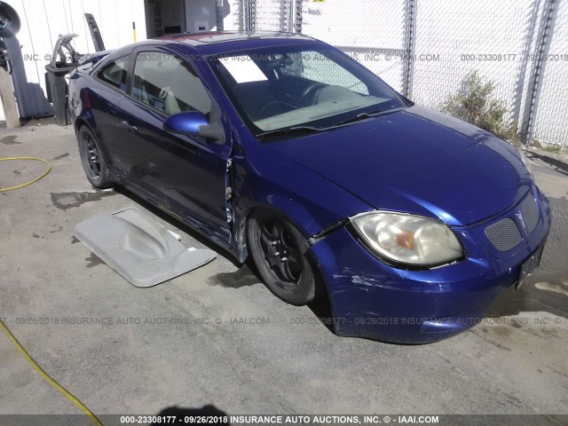 1G2AN15B877293786 - 2007 PONTIAC G5 GT BLUE photo 6