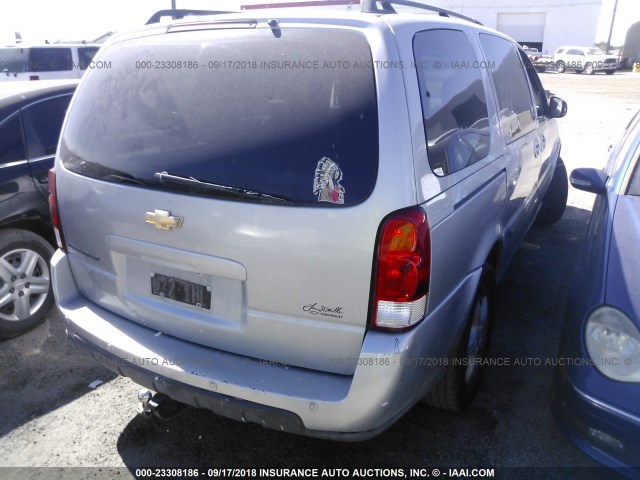 1GNDV23L85D288281 - 2005 CHEVROLET UPLANDER LS SILVER photo 4