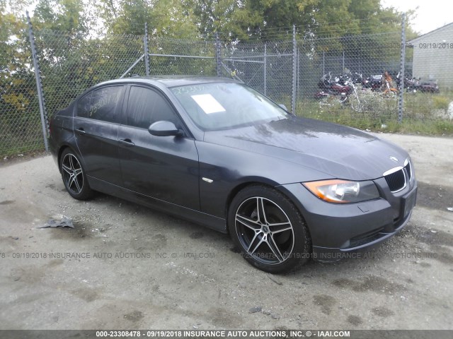 WBAVD13546KV06643 - 2006 BMW 325 XI GRAY photo 1