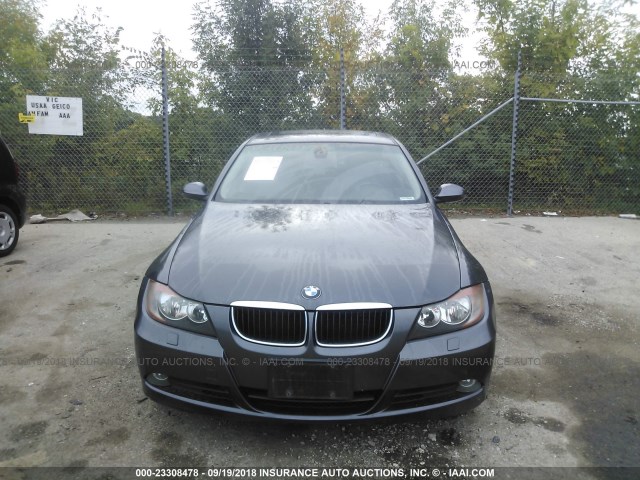 WBAVD13546KV06643 - 2006 BMW 325 XI GRAY photo 6