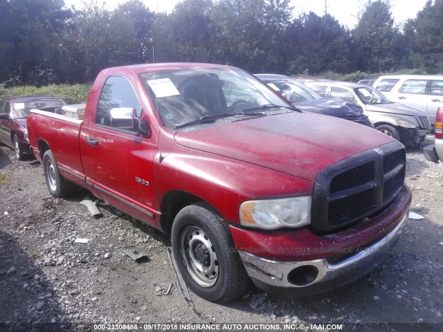 1D7HA16KX4J207628 - 2004 DODGE RAM 1500 ST RED photo 1