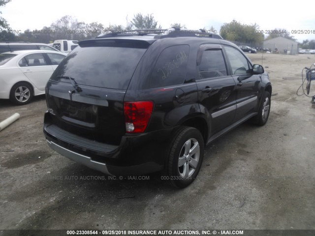 2CKDL63F266117311 - 2006 PONTIAC TORRENT BLACK photo 4