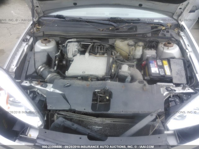 1G1ZT528X4F234527 - 2004 CHEVROLET MALIBU LS 银色 照片 10