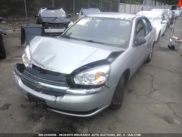 1G1ZT528X4F234527 - 2004 CHEVROLET MALIBU LS 银色 照片 2