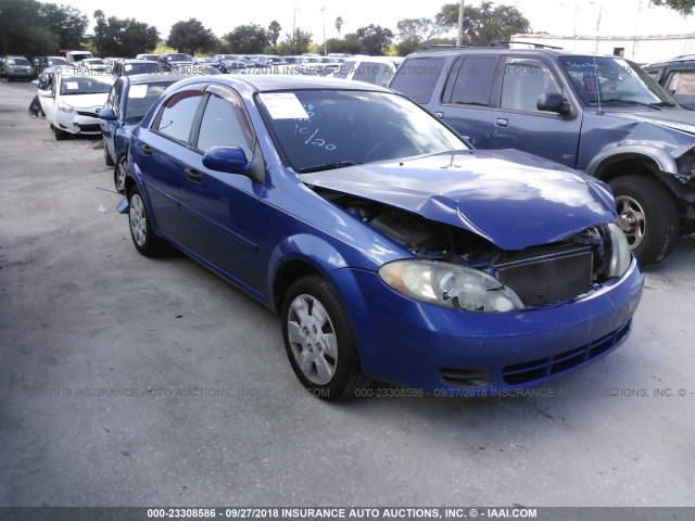 KL5JD66Z88K313255 - 2008 SUZUKI RENO CONVENIENCE BLUE photo 1