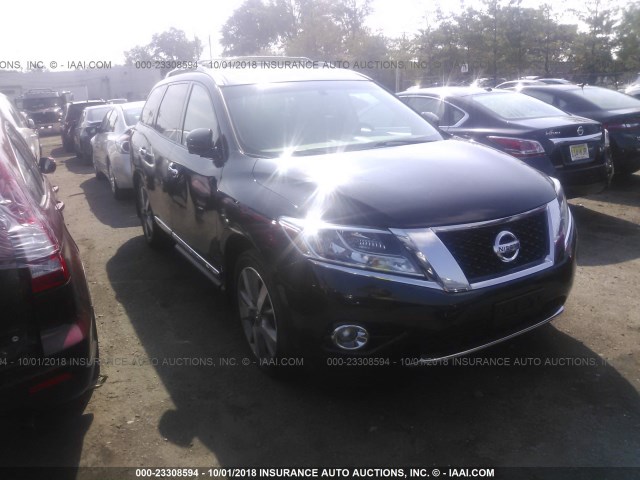 5N1AR2MM7FC711491 - 2015 NISSAN PATHFINDER S/SV/SL/PLATINUM BLACK photo 1
