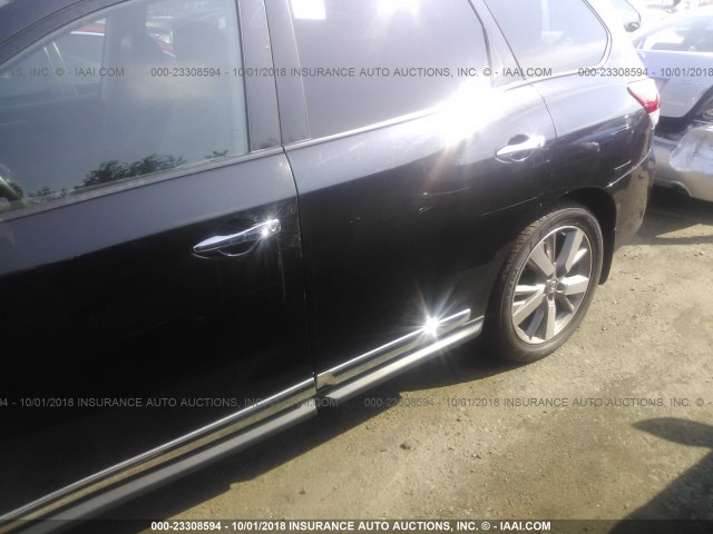 5N1AR2MM7FC711491 - 2015 NISSAN PATHFINDER S/SV/SL/PLATINUM BLACK photo 6