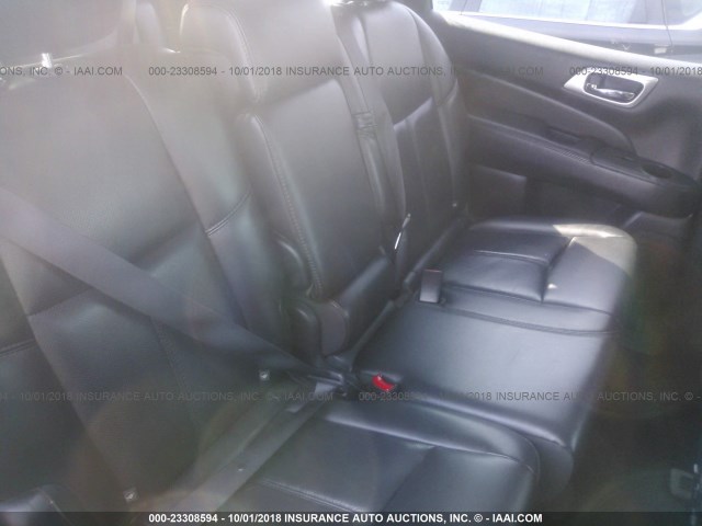 5N1AR2MM7FC711491 - 2015 NISSAN PATHFINDER S/SV/SL/PLATINUM BLACK photo 8