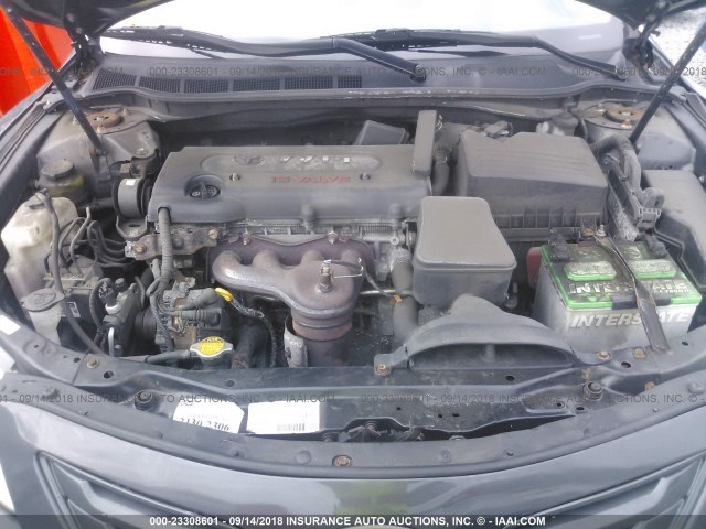 4T1BE46K37U163315 - 2007 TOYOTA CAMRY NEW GENERAT CE/LE/XLE/SE GRAY photo 10