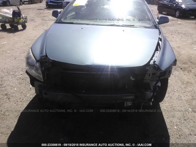 1G1ZH57B39F228789 - 2009 CHEVROLET MALIBU 1LT GREEN photo 6