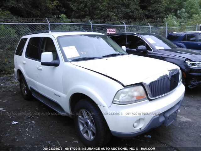 5LMEU78H43ZJ34872 - 2003 LINCOLN AVIATOR 奶油色 照片 1