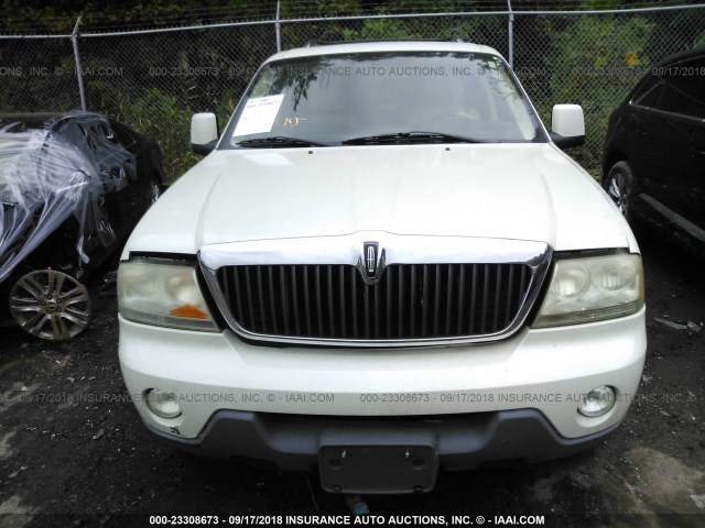 5LMEU78H43ZJ34872 - 2003 LINCOLN AVIATOR 奶油色 照片 6