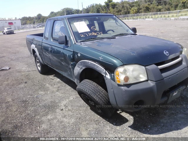 1N6DD26S32C319983 - 2002 NISSAN FRONTIER KING CAB XE GREEN photo 6