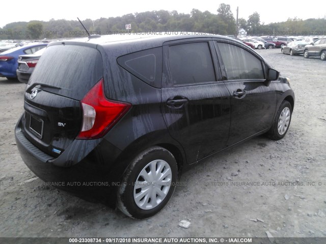 3N1CE2CP4GL379992 - 2016 NISSAN VERSA NOTE S/S PLUS/SV/SL/SR BLACK photo 4