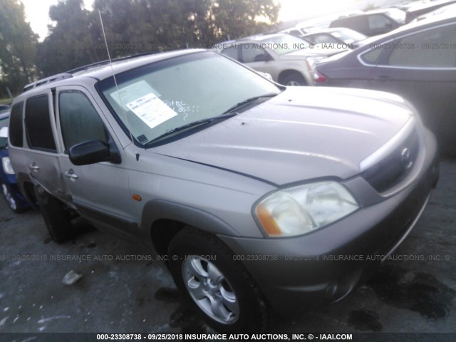 4F2YU09121KM49995 - 2001 MAZDA TRIBUTE LX/ES ბეჟი ფოტო 1