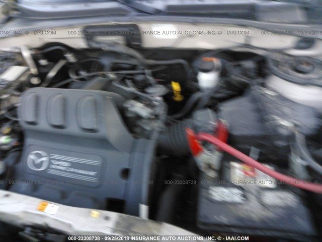 4F2YU09121KM49995 - 2001 MAZDA TRIBUTE LX/ES ბეჟი ფოტო 10