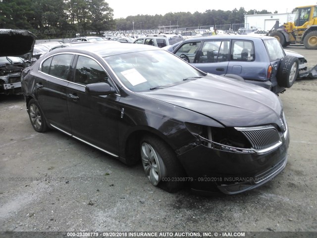 1LNHL9EK2DG605803 - 2013 LINCOLN MKS BLACK photo 1